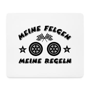 Auto - Mousepad (Querformat) - Weiß - Vorne