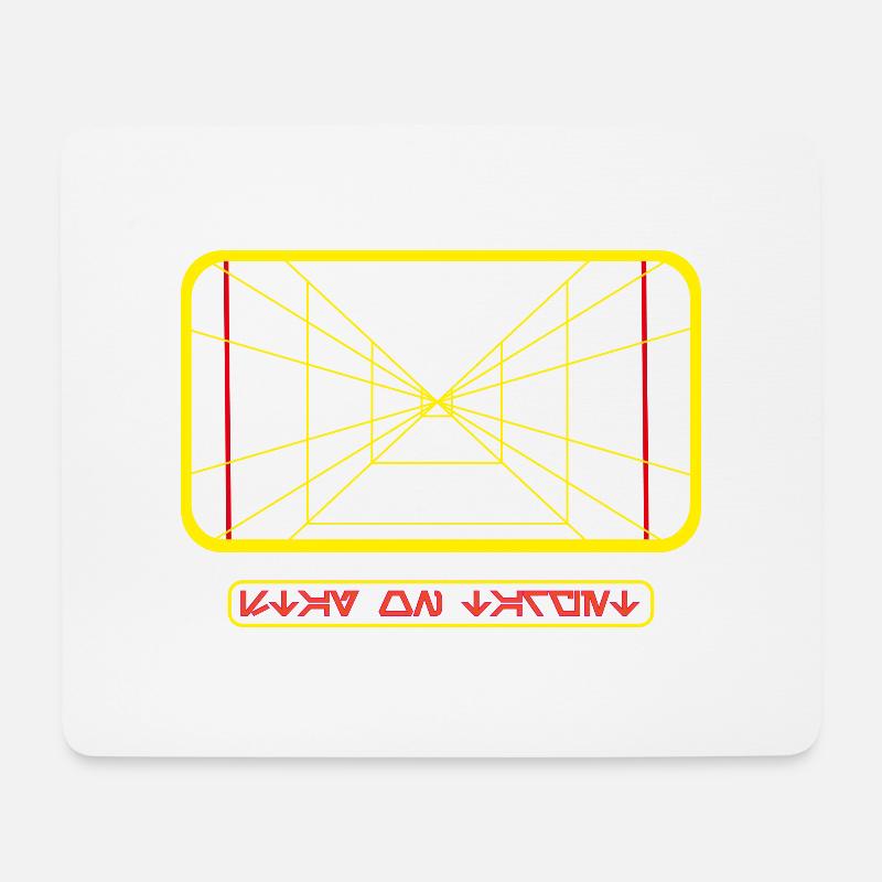 Stay on Target - Mouse Pad (horizontal) - white