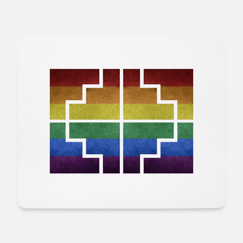 Geometrics - Mouse Pad (horizontal) - white