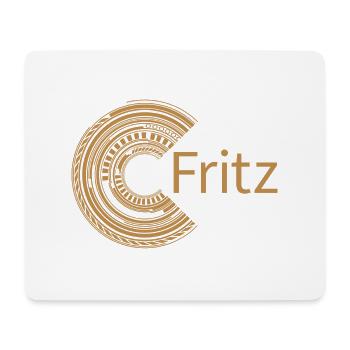 Für Fritz - Mousepad (Querformat) - Weiß - Vorne