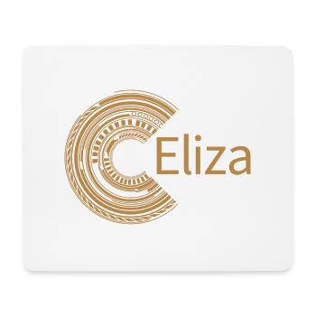 Für Eliza - Mousepad (Querformat) - Weiß - Vorne