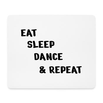 Dancing Dance Music - Mouse Pad (horizontal) - white - Front