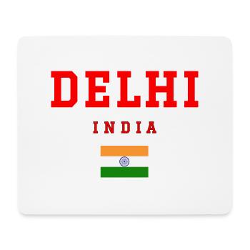 Delhi Indien - Mousepad (Querformat) - Weiß - Vorne