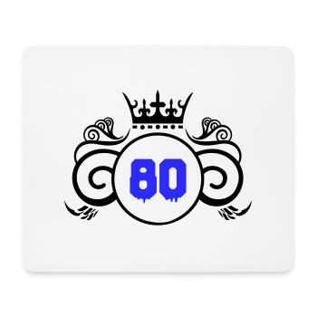 wappen 80 - Mousepad (Querformat) - Weiß - Vorne