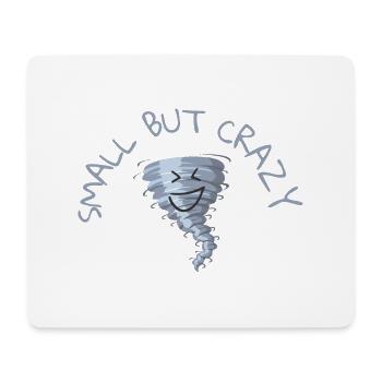 Small but crazy - Mouse Pad (horizontal) - white - Front