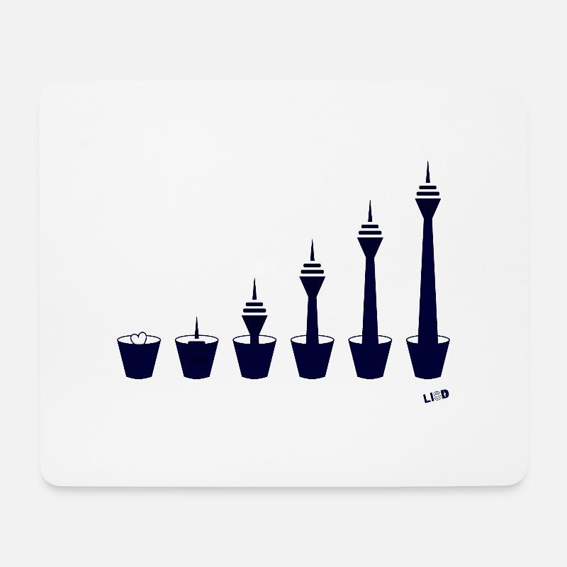 LISD_aus_dem_topf - Mousepad (Querformat) - Weiß