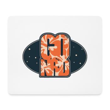 Gehen Sie NRD - Mousepad (Querformat) - Weiß - Vorne