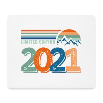 Limitierte Auflage 2021 - Mousepad (Querformat) - Weiß - Vorne