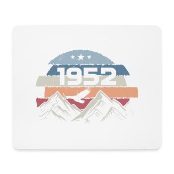 Original 1952 Vintage 1952 Birthday 1952 - Mouse Pad (horizontal) - white - Front