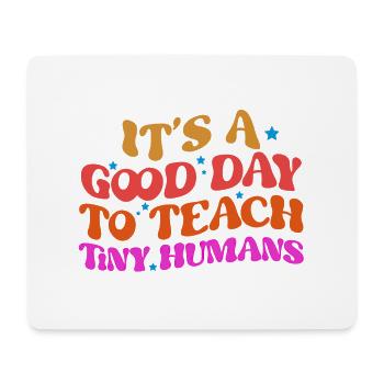 Teacher school elementary school education teacher degree - Mouse Pad (horizontal) - white - Front