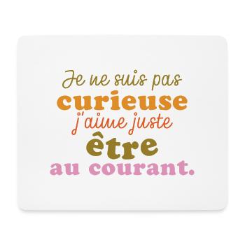 humour drole rigolo original cadeau anniversaire - Tapis de souris (format paysage) - blanc - Devant
