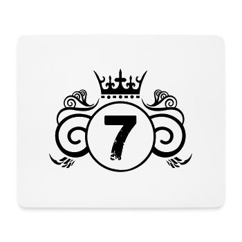 Armoiries 7 - Tapis de souris (format paysage) - blanc - Devant