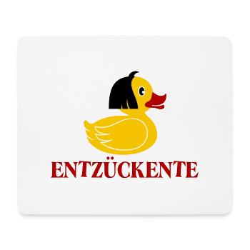 Entzückente - Mousepad (Querformat) - Weiß - Vorne