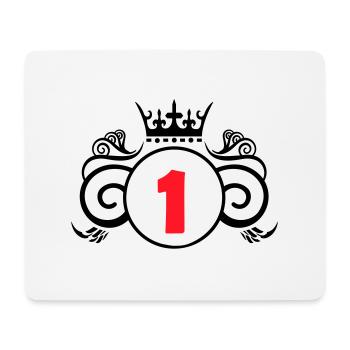 wappen 1 - Mousepad (Querformat) - Weiß - Vorne