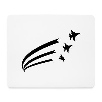 bzuunvvw - Mousepad (Querformat) - Weiß - Vorne