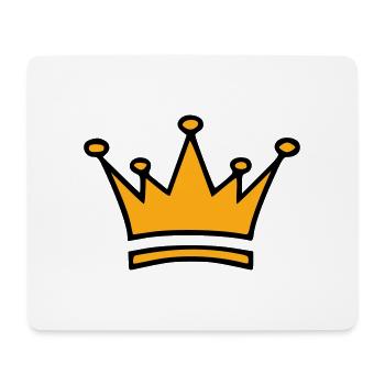 KRONE - Mousepad (Querformat) - Weiß - Vorne