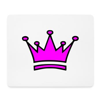 KRONE - Mousepad (Querformat) - Weiß - Vorne