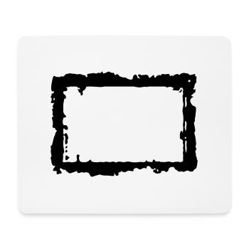 frame_4_vec_1 de - Mousepad (Querformat) - Weiß - Vorne