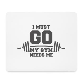 Funny Naughty Birthday Gift Man & Woman - Mouse Pad (horizontal) - white - Front