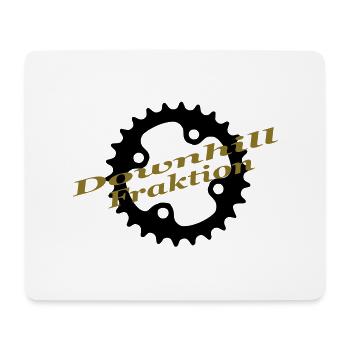 fraction de descente - Tapis de souris (format paysage) - blanc - Devant