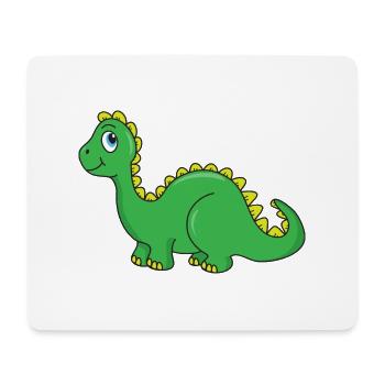 dinosaur - Mouse Pad (horizontal) - white - Front