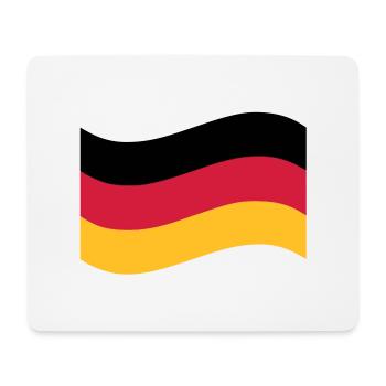 Deutschland - Mousepad (Querformat) - Weiß - Vorne
