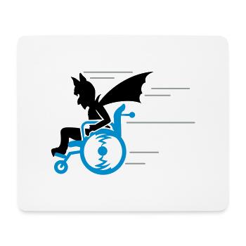 senior superhero (3c) - Mouse Pad (horizontal) - white - Front