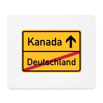 ortsschild_kanada__f3 - Tapis de souris (format paysage) - blanc - Devant
