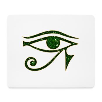 Eye of Horus / udjat - right eye - sun eye / - Mouse Pad (horizontal) - white - Front