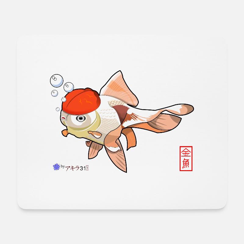 Goldfish - Mouse Pad (horizontal) - white