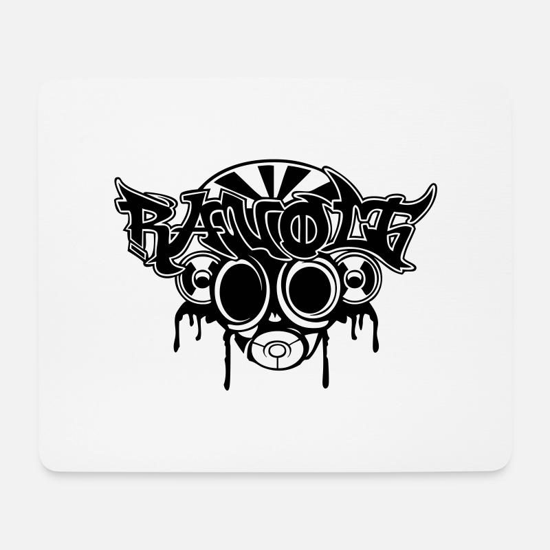 ravolt - Mousepad (Querformat) - Weiß