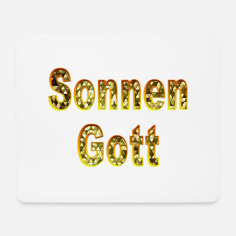 Sun God 2 - Mouse Pad (horizontal) - white