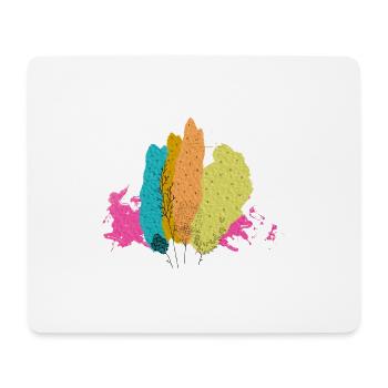 kolorowa wiosna, colorful spring, colorful spring - Mouse Pad (horizontal) - white - Front