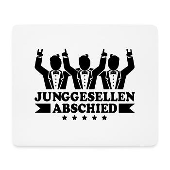 junggesellenabschied_f1 - Tapis de souris (format paysage) - blanc - Devant