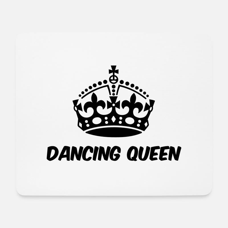 Dancing Queen - Mousepad (Querformat) - Weiß