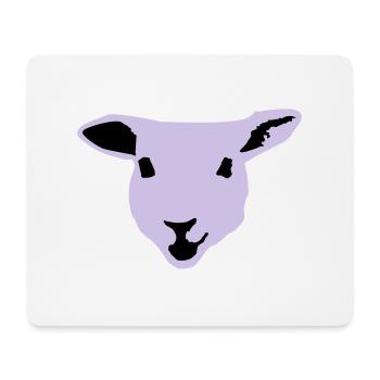 sheep, lamb - Mouse Pad (horizontal) - white - Front