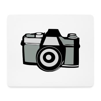 vintage_camera_1 - Mousepad (Querformat) - Weiß - Vorne