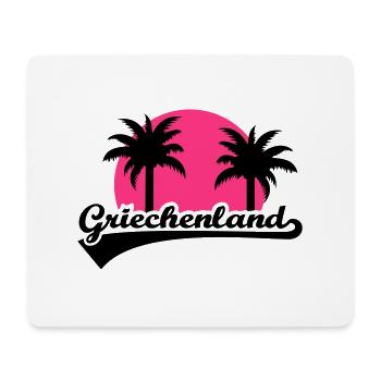 Griechenland - Mousepad (Querformat) - Weiß - Vorne