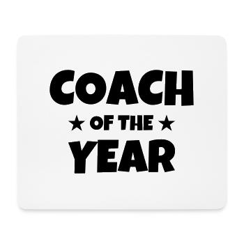 Coach Coaching Trainer Sport Entraineur Team - Mouse Pad (horizontal) - white - Front