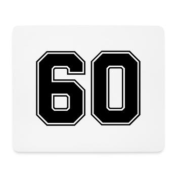 60 - Mouse Pad (horizontal) - white - Front