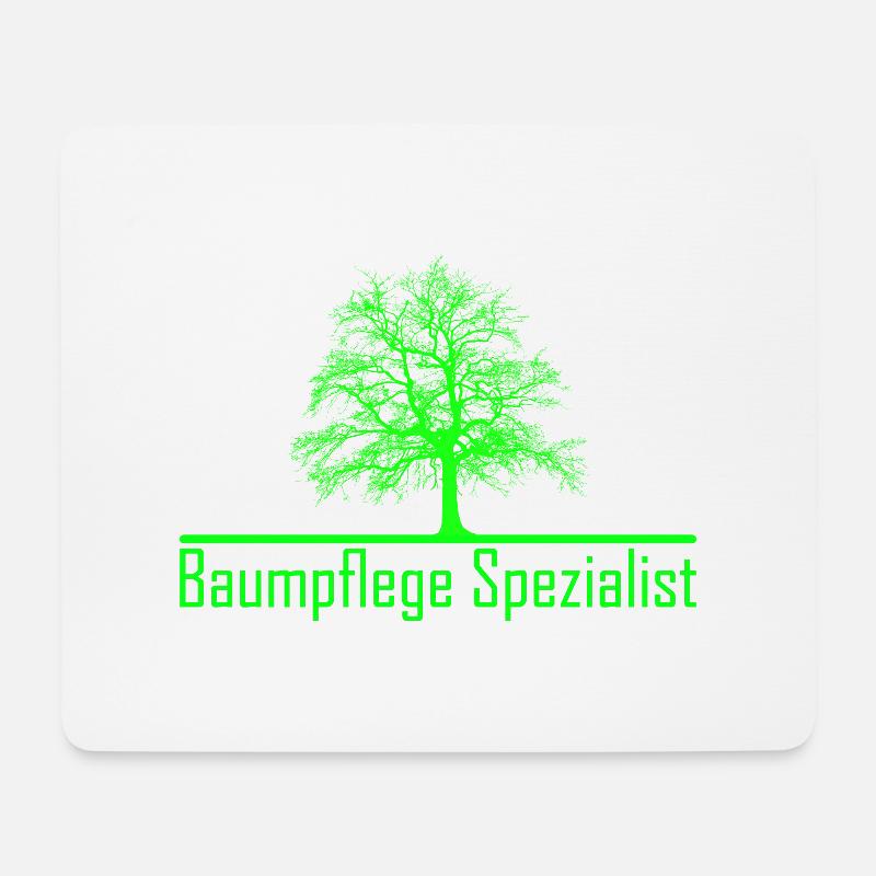 Baumpflege - Mousepad (Querformat) - Weiß