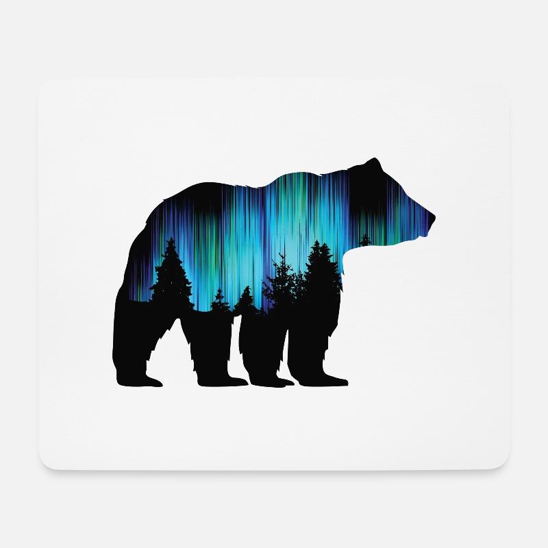 Geschenkidee Naturschutz Klimaschutz Umwelt - Mousepad (Querformat) - Weiß