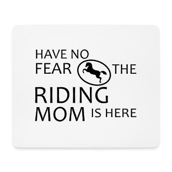 Horse Horse Riding - Mouse Pad (horizontal) - white - Front