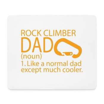 Bouldering Climbing Climbing - Mouse Pad (horizontal) - white - Front
