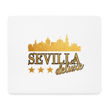 Seville Spain City Skyline Gold Home Love - Mouse Pad (horizontal) - white - Front