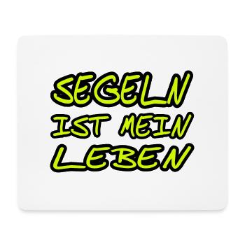 Segeln - Mousepad (Querformat) - Weiß - Vorne