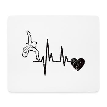 Cheerleader Cheerleader Cheerleading Gift - Mouse Pad (horizontal) - white - Front