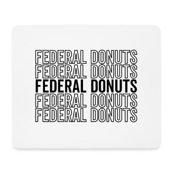 Federal Donuts - Mouse Pad (horizontal) - white - Front