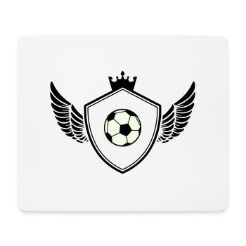 Football crest - Mouse Pad (horizontal) - white - Front