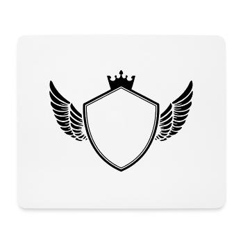 wappen symbol - Mousepad (Querformat) - Weiß - Vorne